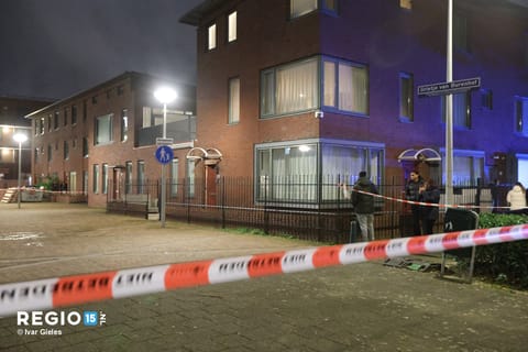 Explosie bij woning aan de Grietje Van Burenhof