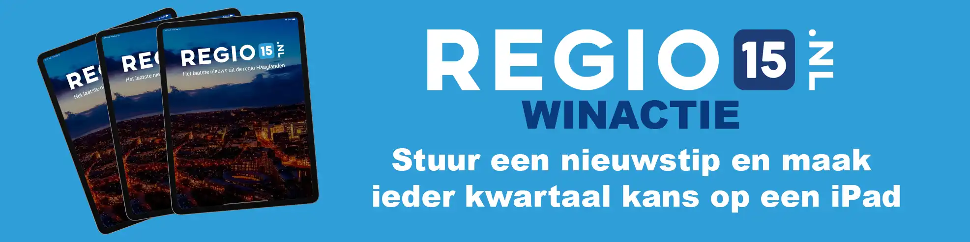 Regio15 iPad Actie 2023